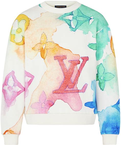 white louis vuitton sweatshirt